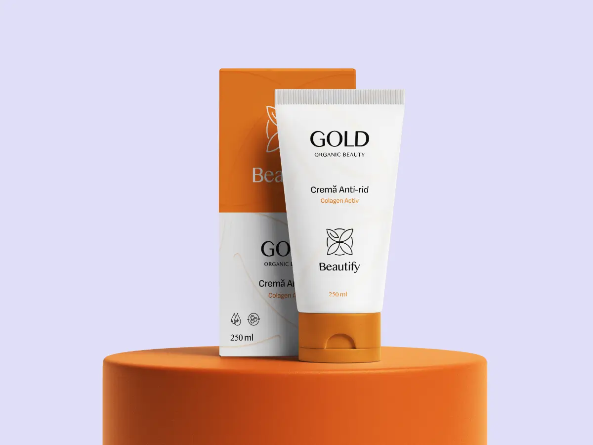 beautify packaging design mockup